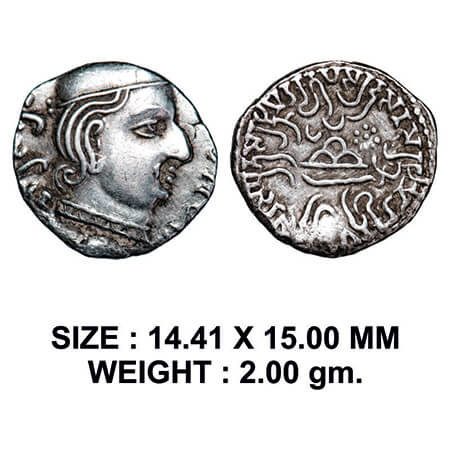 Western Kshatrapas, Kardamaka Dynasty, Rudrasena I (c. 198-222 AD), son of Rudrasimha I, S
