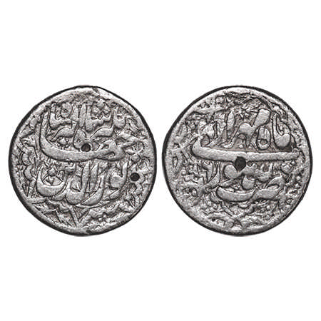 Jahangir, Silver Rupee, 11.30g, Lahore Mint, RY 6, Month 'Mihr', with ornamental border on