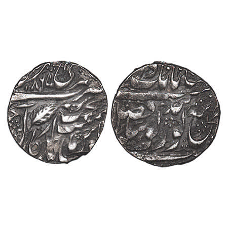 Sikh Empire, Silver Rupee, 11.04g, Ranjit Singh (VS 1856-1896/1799-1839 AD), Amritsar Mint