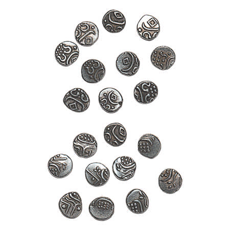 Travancore, Silver Chukram,(10 Coins), Anizham Thirunal Marthanda Varma (ME 904-933 / 1729
