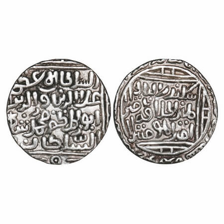 Delhi Sultanate, Silver Tanka, 10.93g, Muhammad Shah Khilji (AH 695-715 / 1296-1316 AD), M