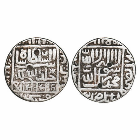 Delhi Sultanate, Silver Rupee, 11.19g, Sher Shah Suri, Shergarh urf Bakkar Mint, AH 951. G