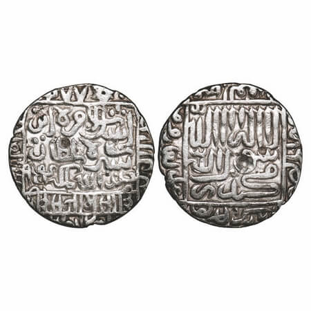 Delhi Sultanate, Silver Rupee, 11.16g, Islam Shah Suri (AH 952-960 / 1545-1552 AD), Mintle