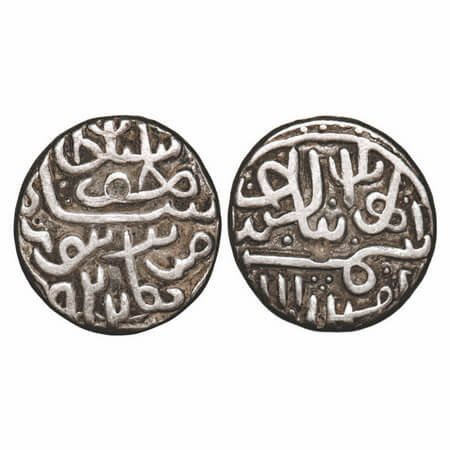 Gujarat Sultanate, Silver Tanka, 7.11g, Shams al Din Muzaddar II (AH 917-932/1511-1525 AD)