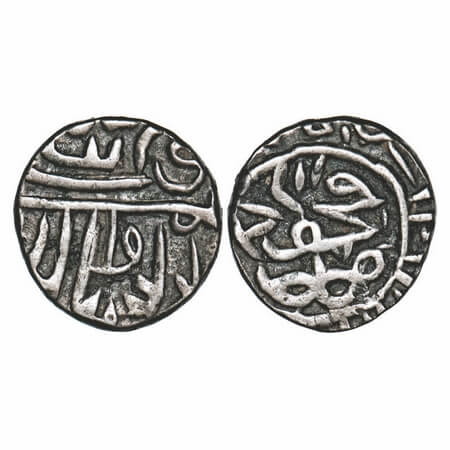 Gujarat Sultanate, Silver Tanka, 9.02g (80 rati), Shams al-din Muzaffar III (AH 968-980 / 