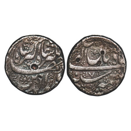 Jahangir, Silver Rupee, 11.27g, Kashmir Mint, Month 'Aban', AH 1021/7 RY. KM 145.10. Very 