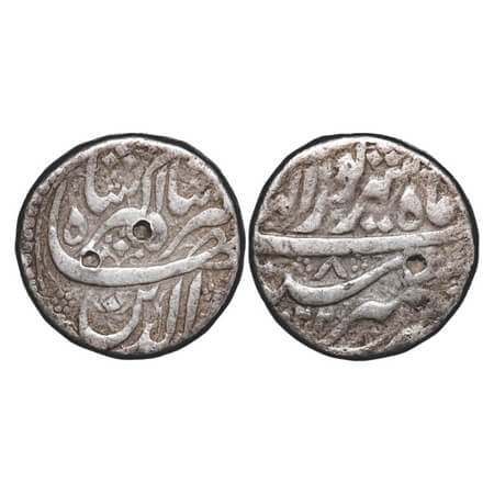 Jahangir, Silver Rupee, 11.37g, Kashmir Mint, Month 'Sharewar', AH 1022/8 RY. KM 145.10. A
