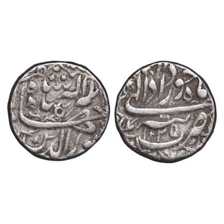 Jahangir, Silver Rupee, 11.34g, Patna Mint, AH 1020, ilahi 'Khurdad', within ornamental bo