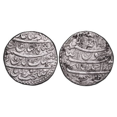 Shah Jahan I, Silver Rupee, 11.40g, Ahmadabad Mint, AH 1038 Hijri/ Ahad (1) RY. KM 224.1. 