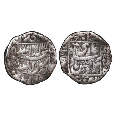 Murad Bakhsh, Silver Rupee, 11.30g, Khambayat Mint, AH (1068)/Ahd (1) RY, legends with onl