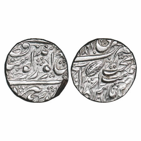 Sikh Empire, Silver Rupee, 10.98g, Ranjit Singh (VS 1856-1896/1799-1839), Amritsar Mint, N
