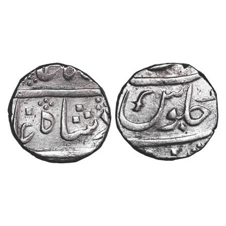 Baroda, Silver Rupee, 11.26g, Fatah Singh Regent (AH 1192-1204 / 1778-1789 AD), Sankheda M