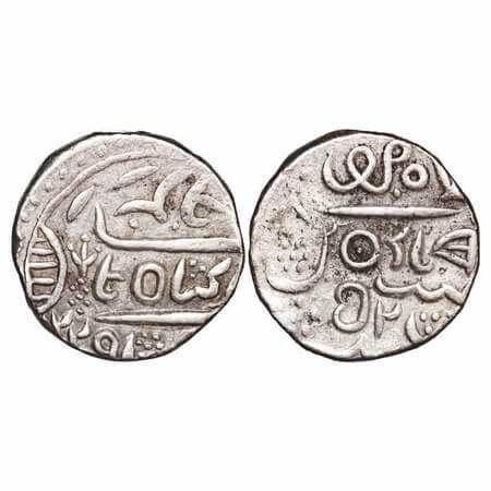 Bikanir, Silver Rupee, 11.40g, Surat Singh, INO Alamgir II, Baldah Bikanir Mint, AH 1229/5