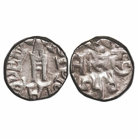 Bundi, Silver Rupee, 10.68g, Ram Singh (VS 1878-1946 / 1824-1889 AD), INO Queen Victoria &