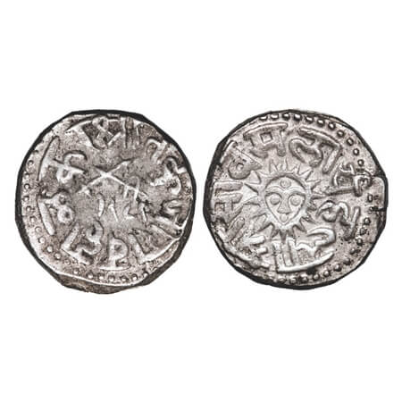 Indore, Silver Rupee, 11.13g, Tukoji Rao II (AH 1210-1212/1795-1797), Indore Mint, AH 1289