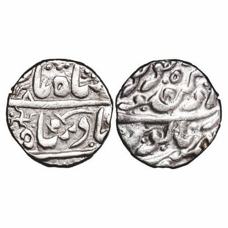Jodhpur, Silver Rupee, 11.33g, early Issue INO Shah Alam II, Dar ul Mansur Jodhpur (pseudo