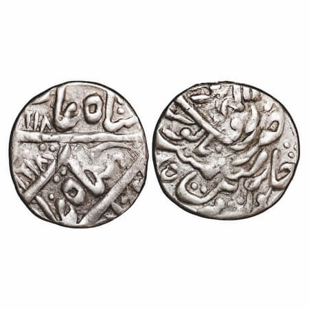 Jodhpur, Silver Rupee, 11.02g, early Issue INO Shah Alam II, Dar ul Mansur Jodhpur (pseudo