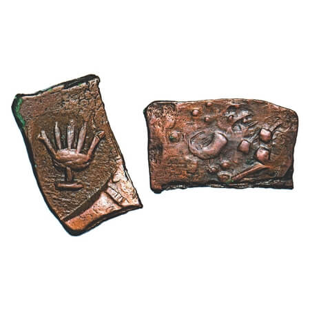 Lunawada, Copper ½ Paisa, 4.23, Vakhat Singh II (VS 1924-1986 / 1867-1929AD), VS (19)3(8),