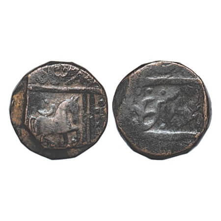 Tonk, Copper Paisa, 16.38g, British Protectorate issue, (Sironj) Mint, INO Muhammad Akbar 