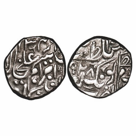 Tonk, Silver Rupee, 10.92g Muhammad Ibrahim Ali Khan (AH 1284-1349 / 1868 / 1930 AD), AH 1