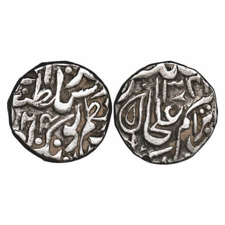 Tonk, Silver Rupee, 11.02g Muhammad Ibrahim Ali Khan (AH 1284-1349 / 1868 / 1930 AD), AH 1