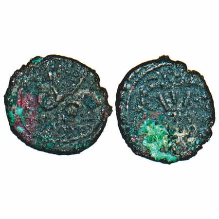 Travancore State, Copper Kasu, 0.58g Rani Parvathi Bai (ME 990-1004 / 1815-1829 AD), Obv: 