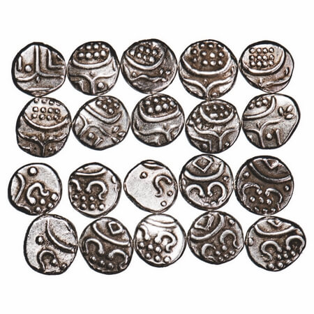 Travancore, Silver Chukram, (10 Coins), Sree Ayilyam Tirunal Rama Varma (ME 1035-1055), st
