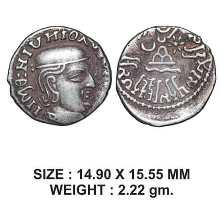 Western Kshatraps, Kardamaka Dynasty,Gujarat, Rudrasena I (199-222 AD), son of Rudrasimha 