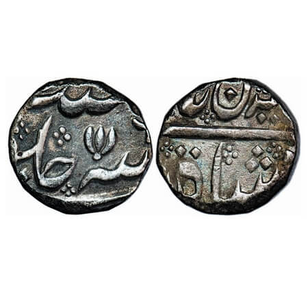 Madras Presidency, Silver Rupee, 11.45g, Arcot Mint, AH (1172)/6 RY, INO Alamgir II, Paul 