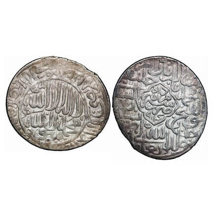 Timirud (Uzbekistan), Shaybanid Dynasty (Central Asia), Silver Tanka, 5.18g, Muhammad Shay