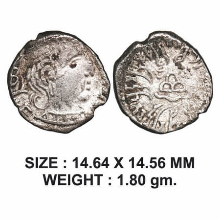 Western Kshatarapas, Svami Rudrasena III s/o Svami Rudradaman II (c. 270-300 SE/ 348-378 A