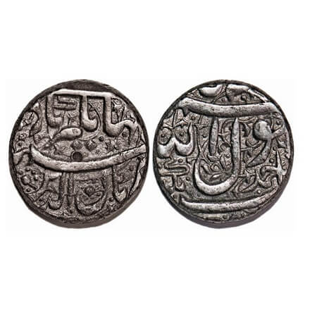 Jahangir, Silver Rupee, 11.10g, Burhanuddin as title of the king, Ahmadnagar Mint, with co
