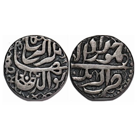 Jahangir, Silver Rupee, 11.26g, Akbarnagar Mint, 'Nur al-din Type', Ilahi Type, Month 'Khu