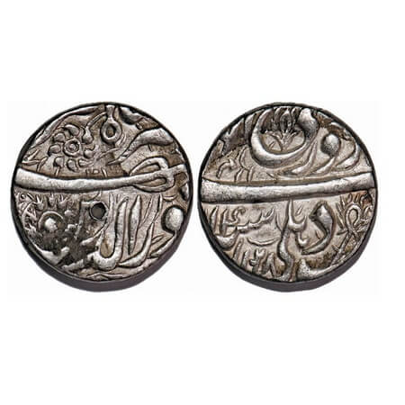 Jahangir, Silver Rupee, 11.37g, Dehli Mint, Ilahi Type, Month 'Farwardin', AH 1028, Year 1