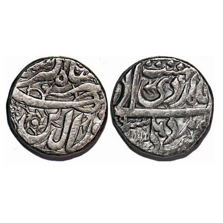 Jahangir, Silver Rupee, 11.33g, Dehli Mint, Ilahi Type, Month 'Ardibihisht', AH 1023, Year