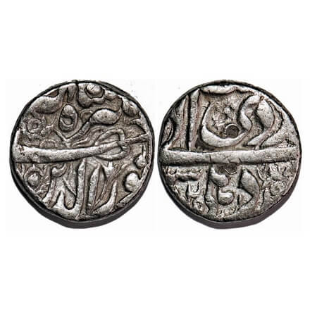 Jahangir, Silver Rupee, 11.30g, Dehli Mint, Ilahi Type, Month 'Ardibihisht', AH (10)25. KM