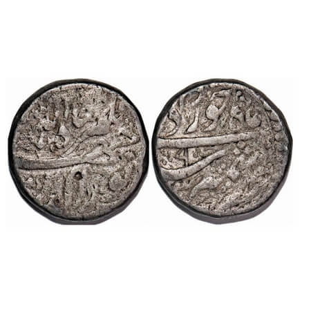 Jahangir, Silver Rupee, 11.38g, Kashmir Mint, Ilahi Type, Month 'Khurdad', Year 9. KM 145.
