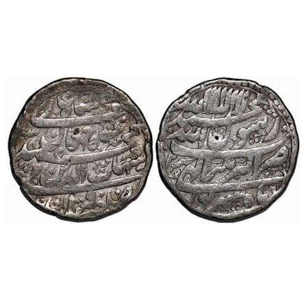 Shah Jahan I, Silver Rupee, 11.11g, Akbarnagar Mint, Ilahi type, Month 'Shahrewar', AH 103