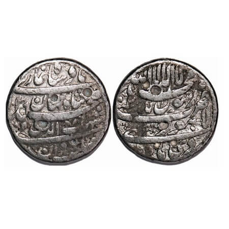 Shah Jahan I, Silver Rupee, 11.29g, Lahore Mint, Ilahi type, Month 'Di', AH 1039. KM 224.1