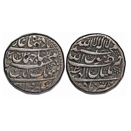 Shah Jahan I, Silver Rupee, 11.26g, Multan Mint, Ilahi type, Month 'Tir', AH (1)038, Year 