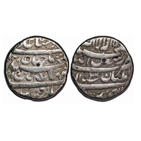 Shah Jahan I, Silver Rupee, 11.32g, Multan Mint, Ilahi type, Month 'Isfandarmuz', AH 1039,