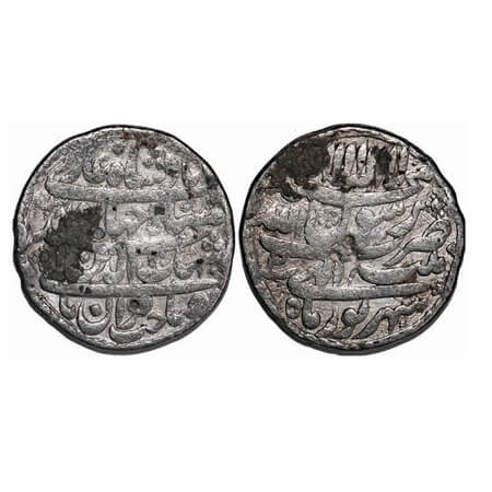 Shah Jahan I, Silver Rupee, 11.10g, Patna Mint, Ilahi type, Month 'Shahrewar', AH 1038, Ye