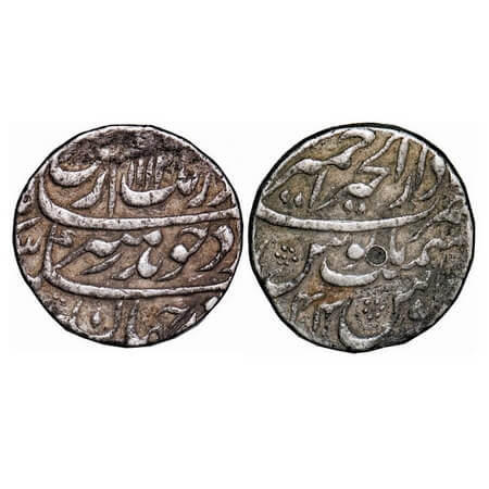 Aurangzeb, Silver Rupee, 11.30g, Dar ul Khair Ajmer Mint, AH 1112/44 RY. KM 300.5. Very Fi