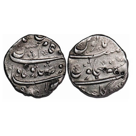 Kam Baksh, Silver Rupee, 11.36g, Torgal Mint, AH (111)9/Ahad (1) RY. KM 336.7. Very Fine, 