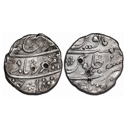 Farrukhsiyar, Silver Rupee, 11.42g, Firoznagar Mint, AH 1125/2 RY, with complete mint name