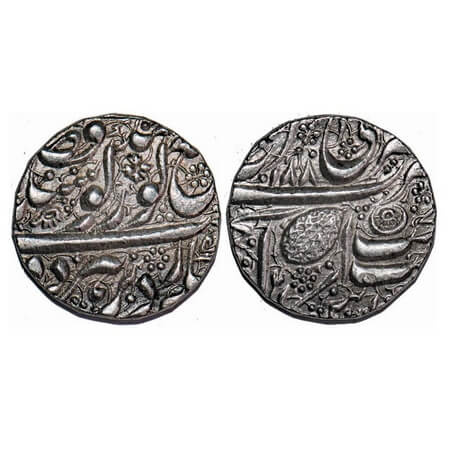 Sikh Empire, Silver Rupee, 11.14g, Ranjit Singh (VS 1856-1896/1799-1839 AD), Amritsar Mint