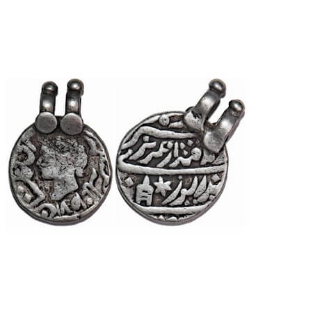 Bharatpur, Silver Rupee, 12.95g, Jaswant Singh (AH 1269-1311 / 1853-1893 AD), Braj Indrapu