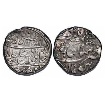 Bhopal, Silver Rupee, 11.18g, INO Shah Alam II, AH 1192 / 19 RY, Bhopal Mint, INO Shah Ala