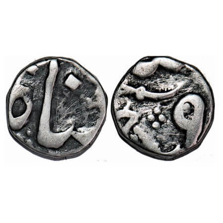 Hyderabad, Silver ¼ Rupee, 2.64g, Nizam Ali Khan (AH 1175-1218/1761-1803 AD), (Aurangabad)