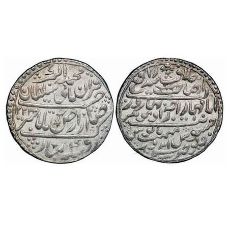 Indore, Silver Nazarana Rupee, 14.72g, Jaswant Rao (AH 1213-1226 / 1798-1811 AD), Indore M
